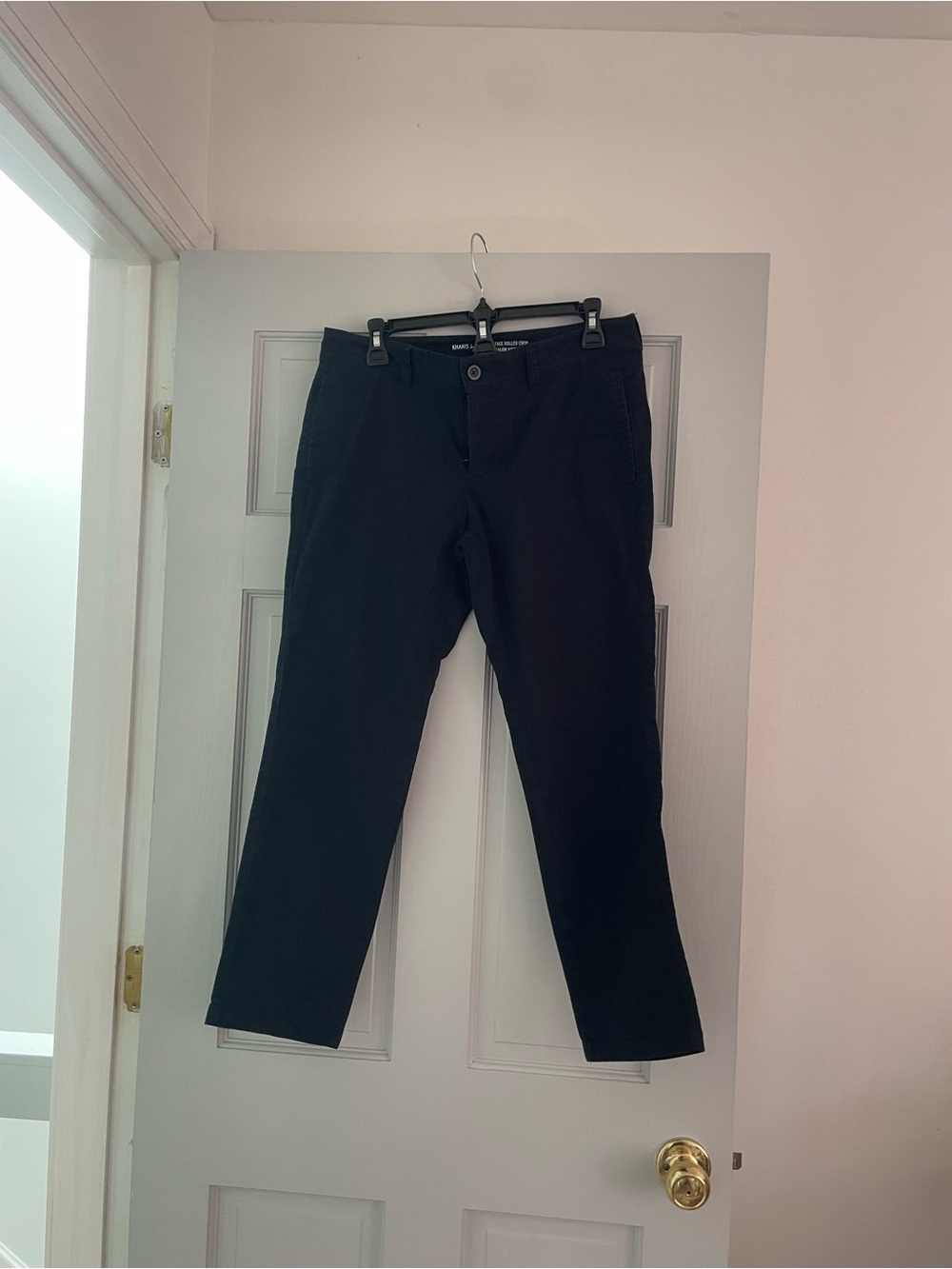 Khakis by GAP Vintage Rolled Crop Straight-Fit Pants